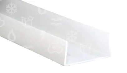 lišta zakládací U - PVC pro panely PUR 060, 30x60x30 mm, L = 4 m